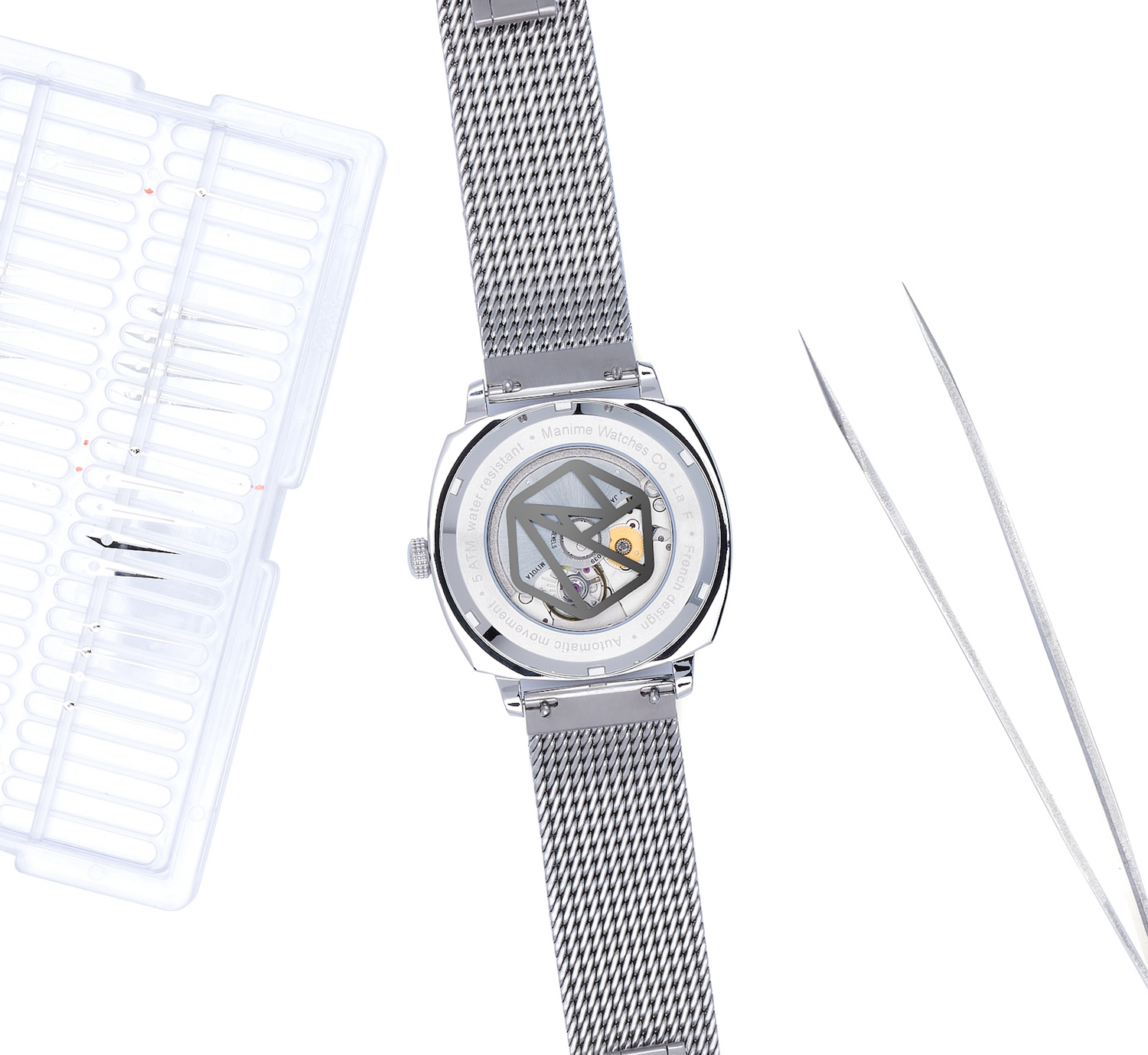 Manime watches automatic watches montres automatique miyota 9039 milanese strap Manime Watches Montre Manime Montres manime Manime Watch 